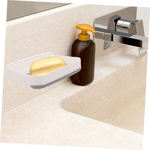Zerodeko 1 Set Slotted Soap Holder No Drilling Bathroom Organizer 1