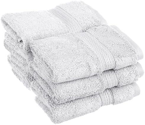 BLUENILEMILLS 6-Piece Egyptian Cotton Towel Set - White