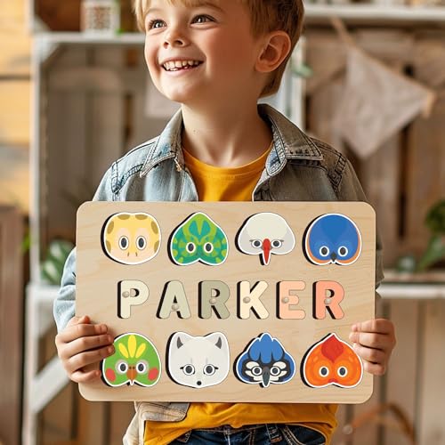 Personalized Wooden Name Puzzle for Toddlers