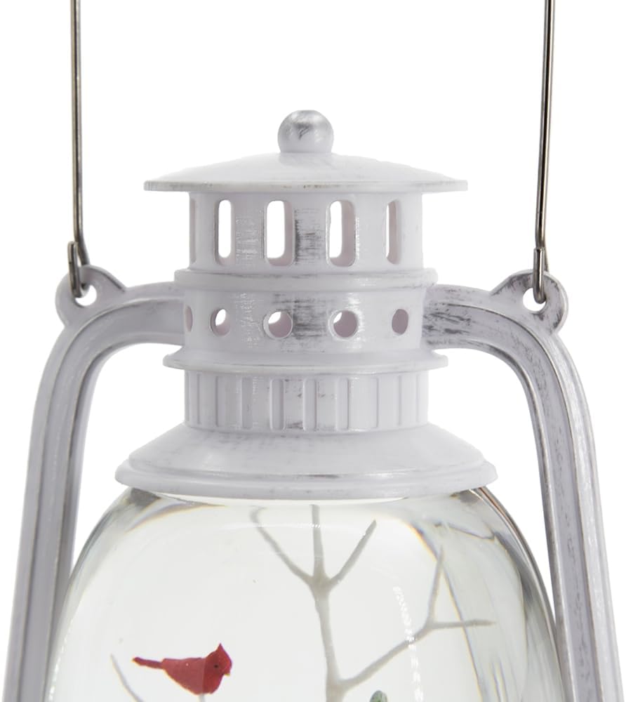 Dyncan Festive LED Christmas Lantern with Snowman Tree 1
