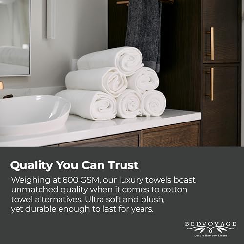 BedVoyage Luxury 3pc Bamboo Viscose Towel Set