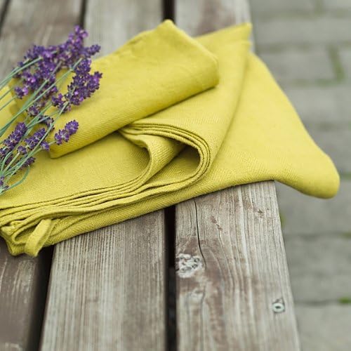 LinenMe Citrine Towel Set 2 Bath Towels 2 Hand Towels