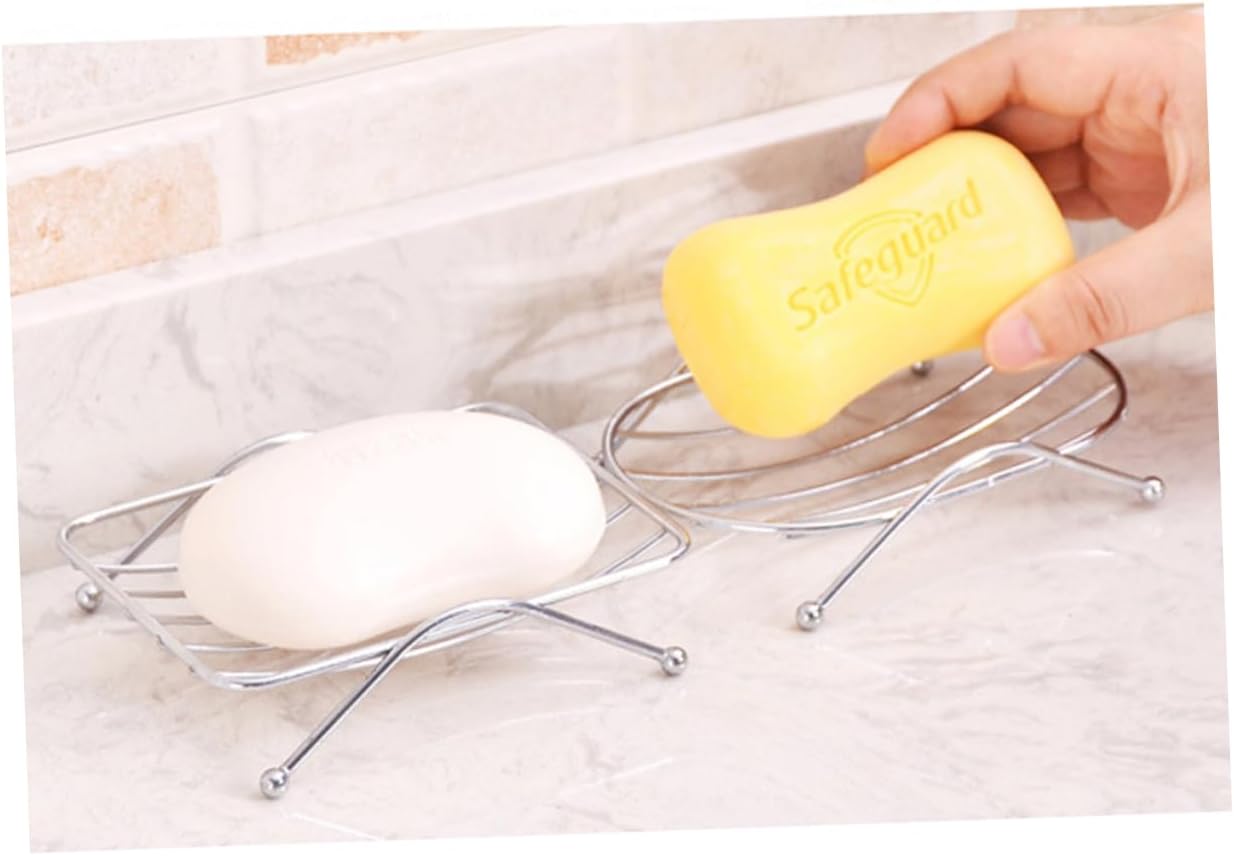Healifty Stainless Steel Soap Dish Holder