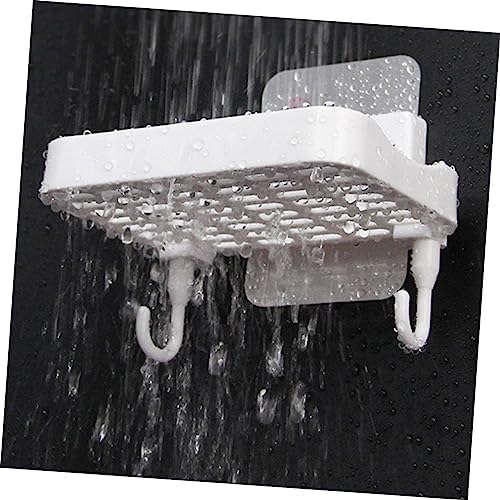 MAGICLULU Wall Mount Soap Dish Holder Suction Cup No Drilling