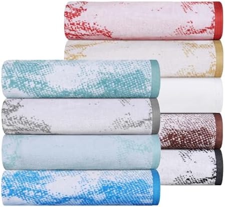 Superior Cotton 10-Piece Towel Set Brown