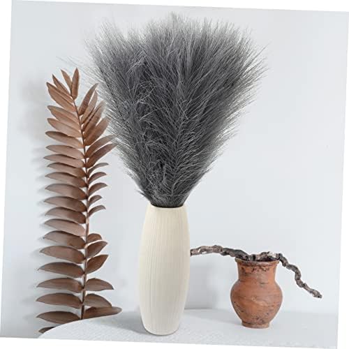 PRETYZOOM 10PCS Artificial Pampasgrass for Vase and Decor