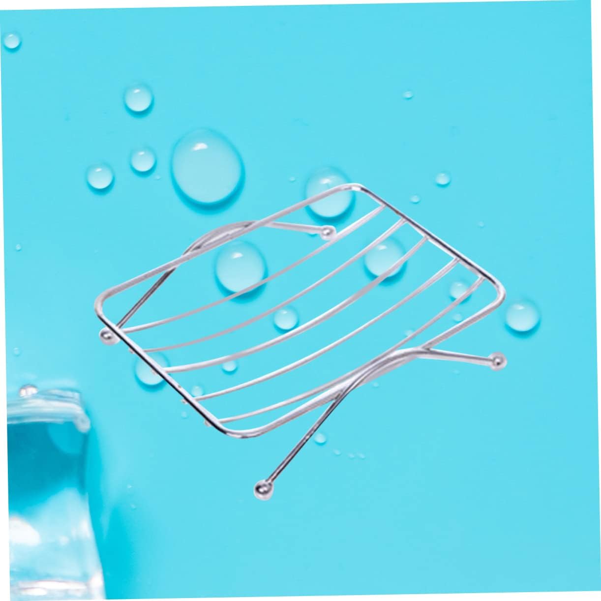 Zerodeko Square Wall Soap Holder - Stainless Steel