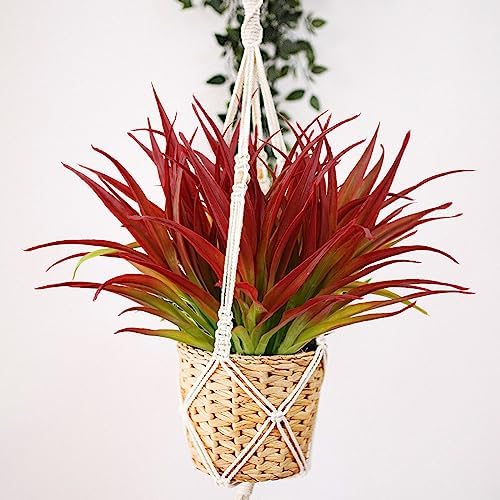 24Pcs Artificial Grass Plants for Home Garden Decor 1