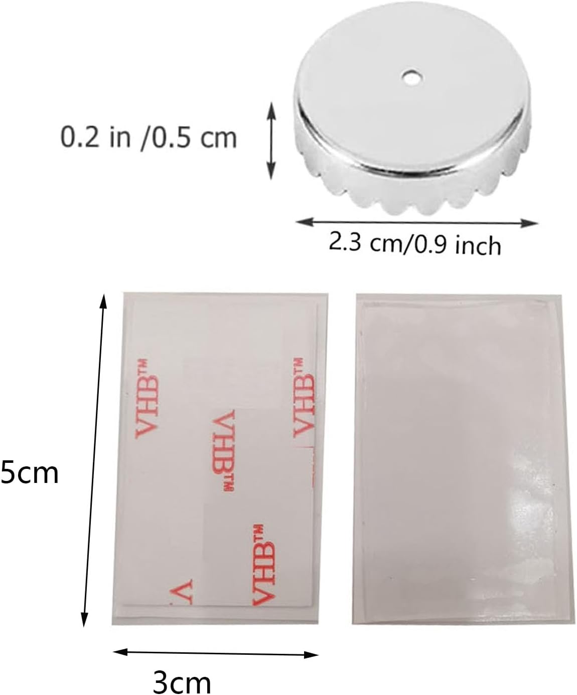 Magnet Air Dry Soap Holder 6pcs Caps 2pcs Tapes