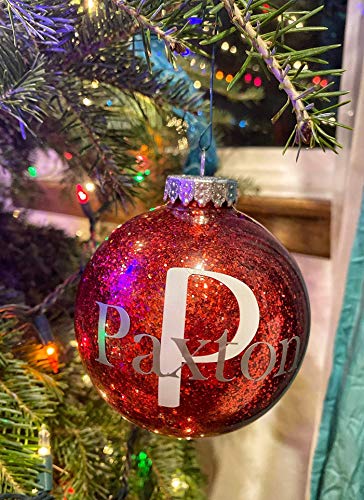 Handmade Personalized Name Christmas Ornaments