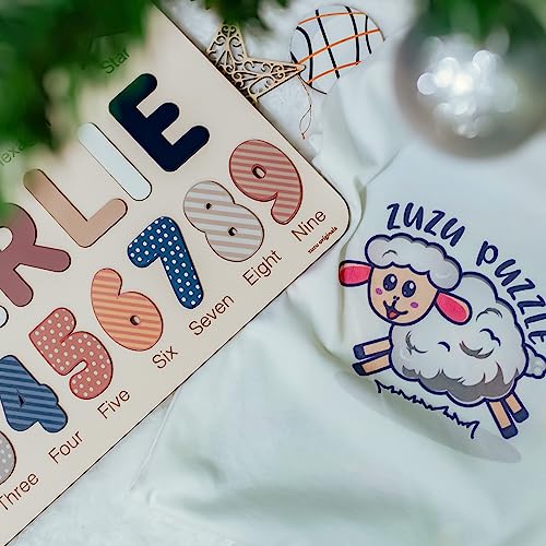 Personalized Wooden Name Puzzle for Babies and Toddlers
