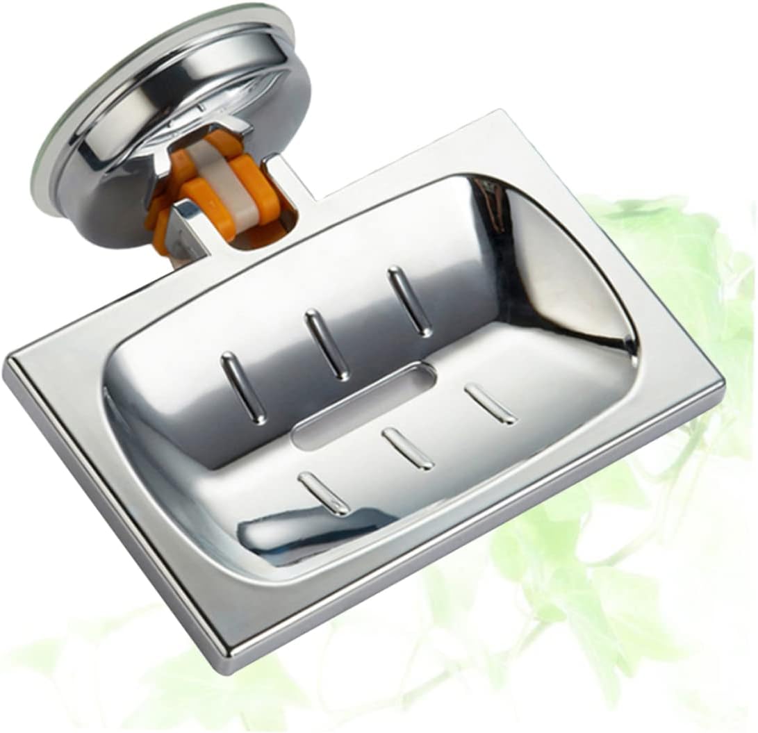 UTHCLO Wall Mount Soap Holder with Sponge Tray