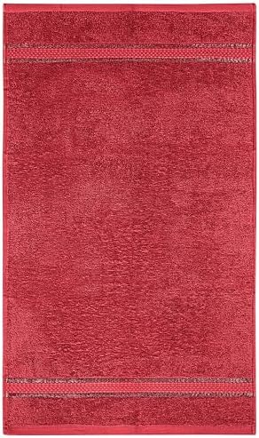 Dewall Maisons 4-Piece Dark Red Bath Towel Set