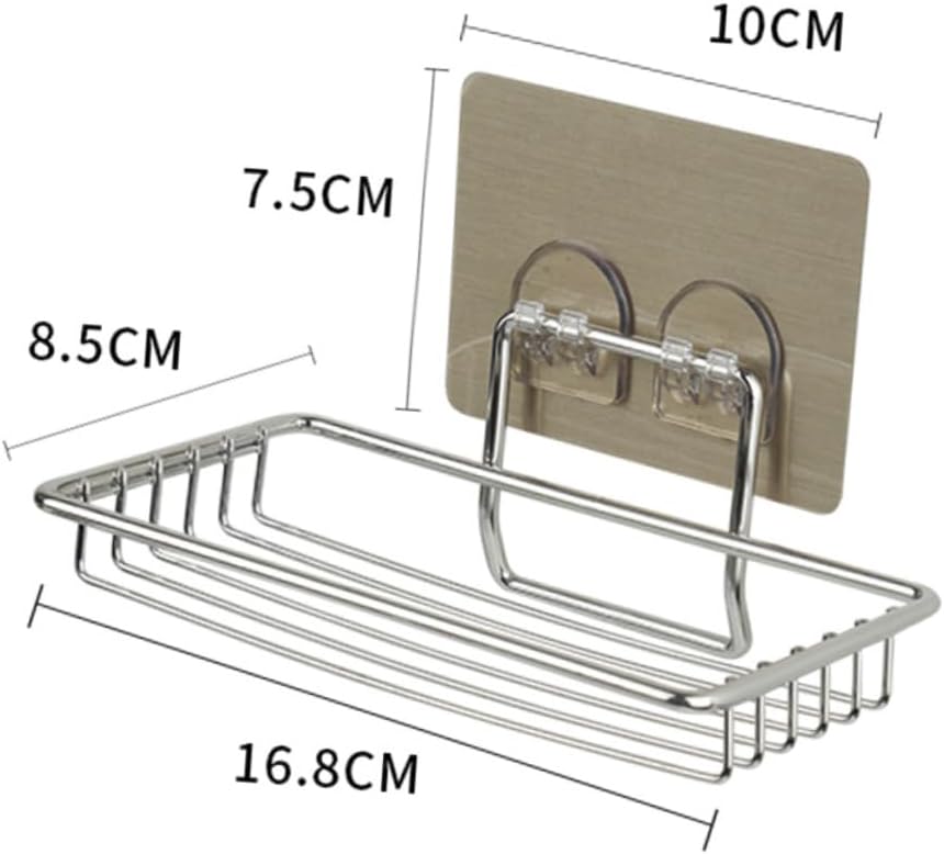 Unomor Stainless Steel Soap Dish Holder Wall Mount