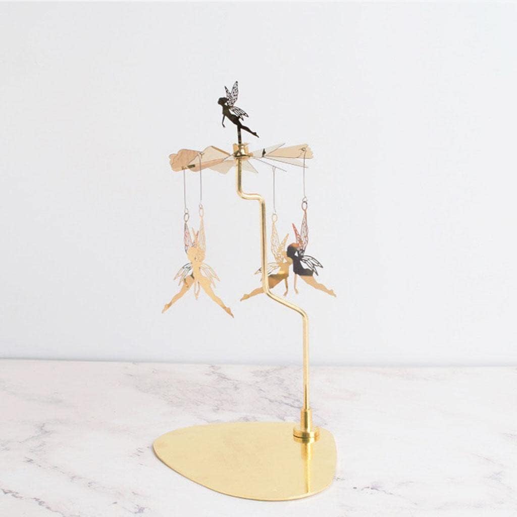 Rotating Candle Tea Light Holder with Balloon Design