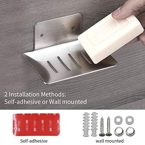 Mczxon Bar Soap Holder for Shower Wall