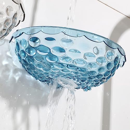 Wall Mounted Soap Holder No Drilling Self Adhesive Kitchen Bathroom Rack