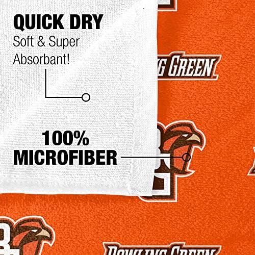 LOGOVISION Bowling Green State University Towel 30x60 Logo Pattern