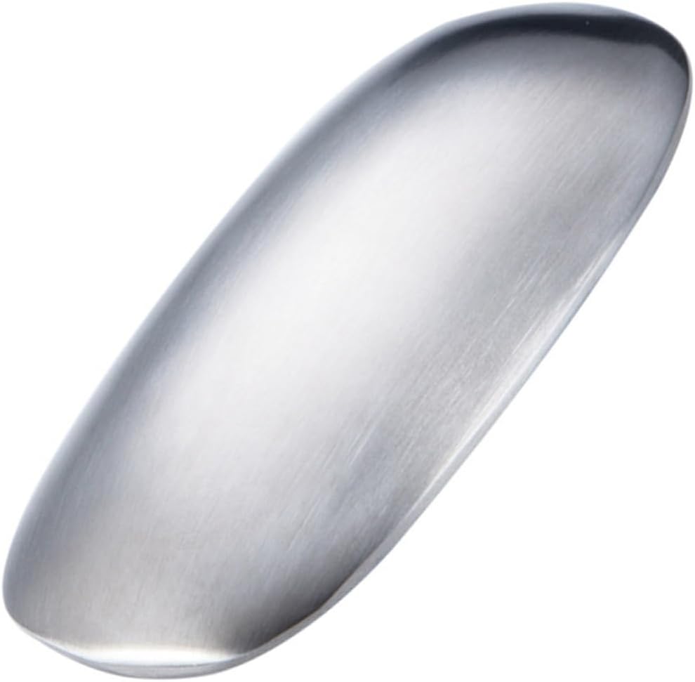 KONTONTY Hand Remover Stainless Steel Soap Bar for Garlic Onions Fish