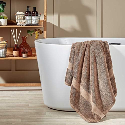 Renaissance 6 Piece Towel Set Mink Brown