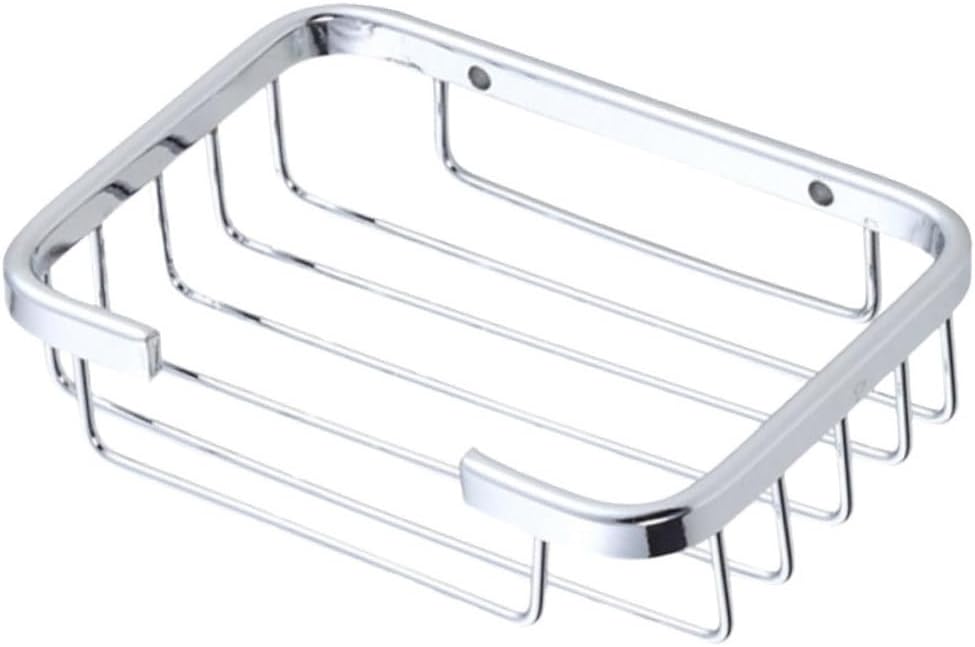 Modern Brushed Aluminum Soap Holder Organizer 1