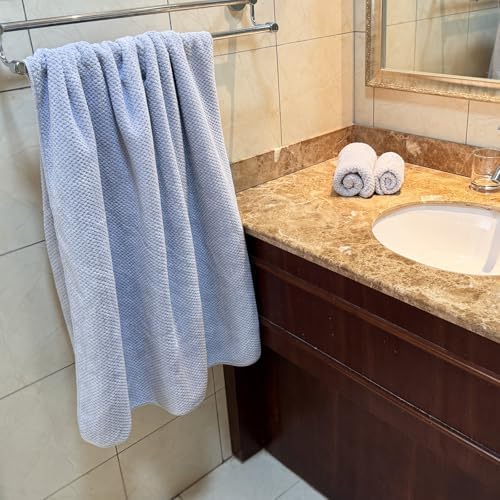 YTYC Oversized Bath Towel Set of 6 - Super Soft