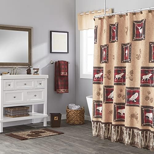 SKL Home Yellowstone Sundance Bath Towel Red 1