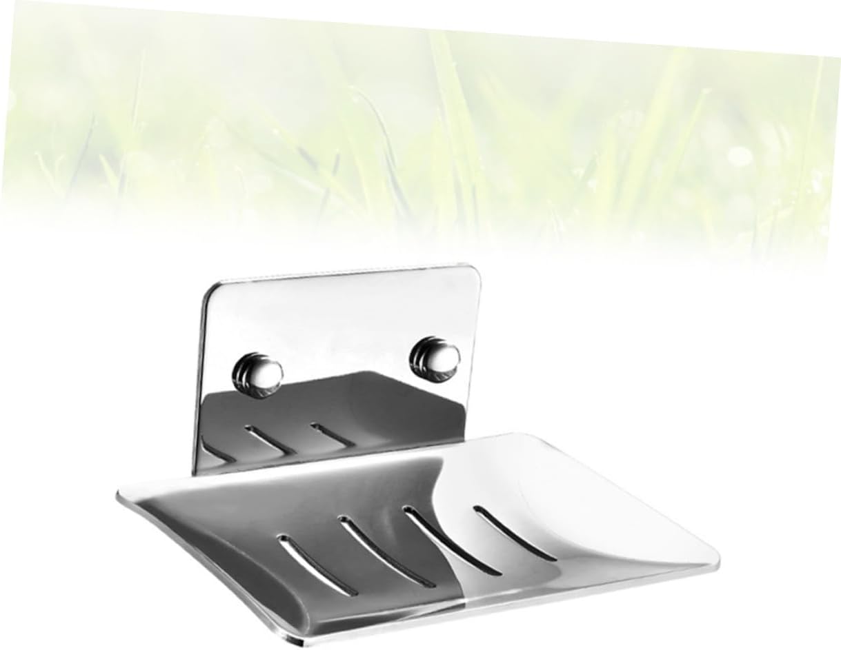 Amosfun Stainless Steel Soap Holder
