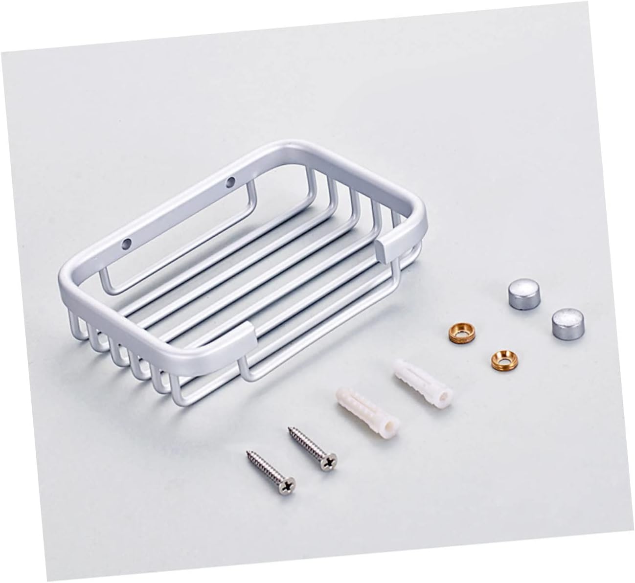 ABOOFAN Modern Aluminum Soap Holder Wall Mount 1