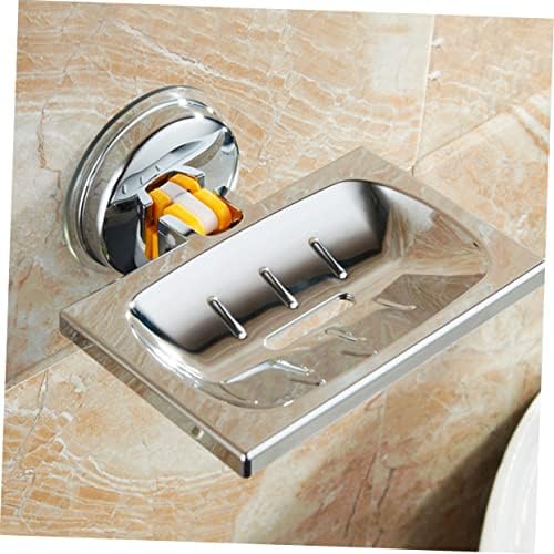 SOLUSTRE Wall Mount Soap Holder with Hollow Carved Design
