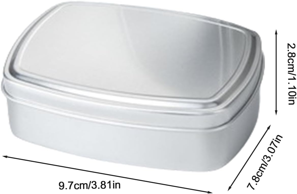 Annewi Soap Dish 150ml Bar Soap Container with Lid