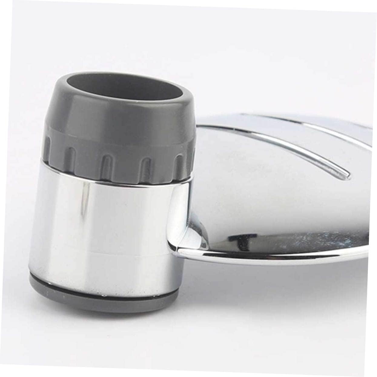 PRETYZOOM 2PCS Abs Soap Dish Rack Silver Drain Strip 25mm