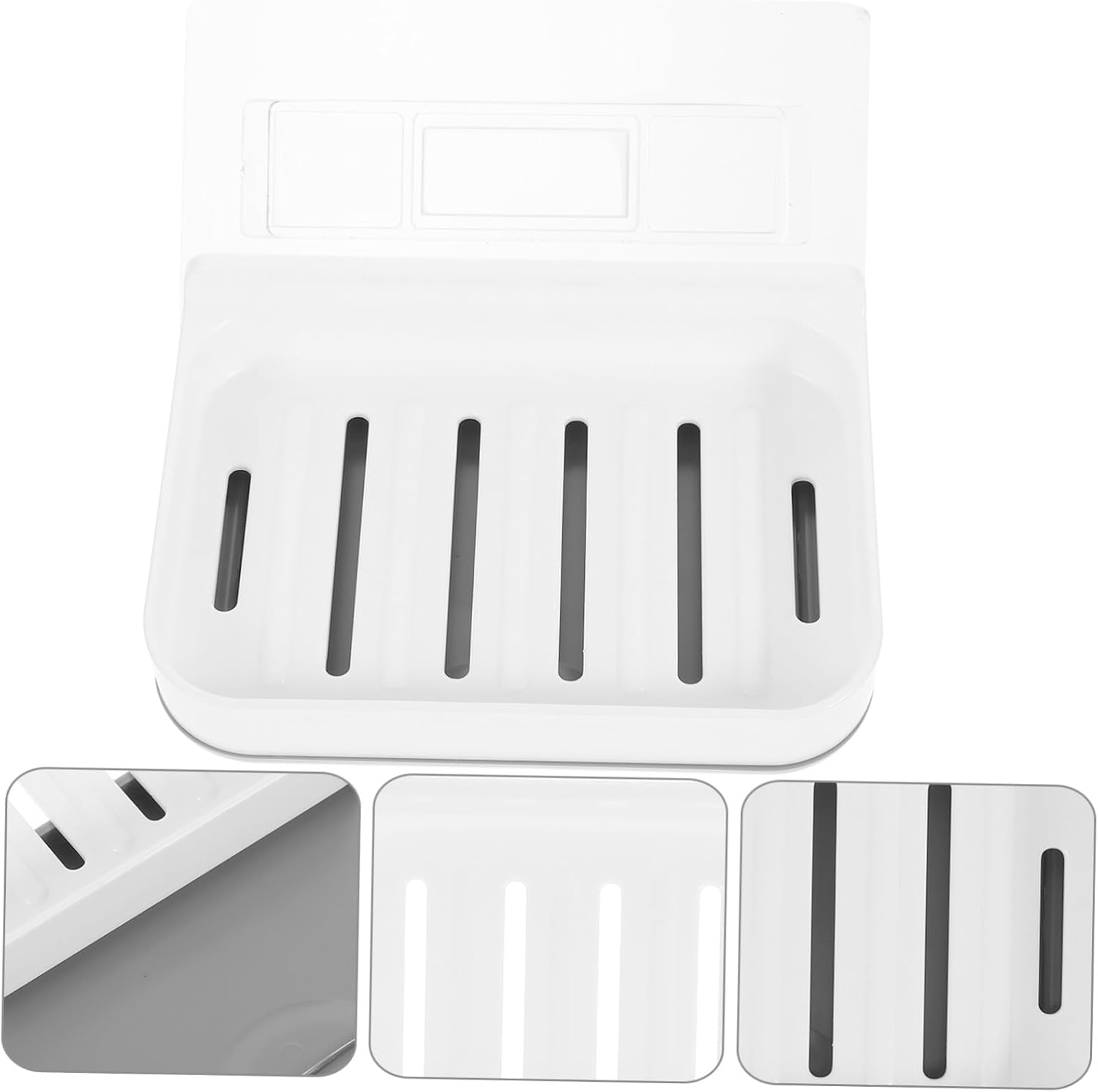 HOLIDYOYO Absorbent Diatom Soap Dish Sturdy Holder No Drill