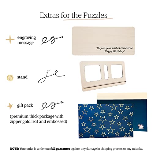 Personalized Wooden Name Puzzle for Babies and Toddlers