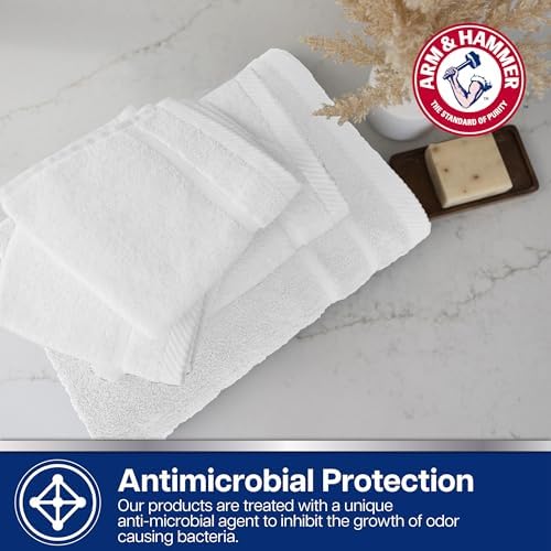 Arm Hammer 6-Piece Super Soft Bath Towel Set Khaki