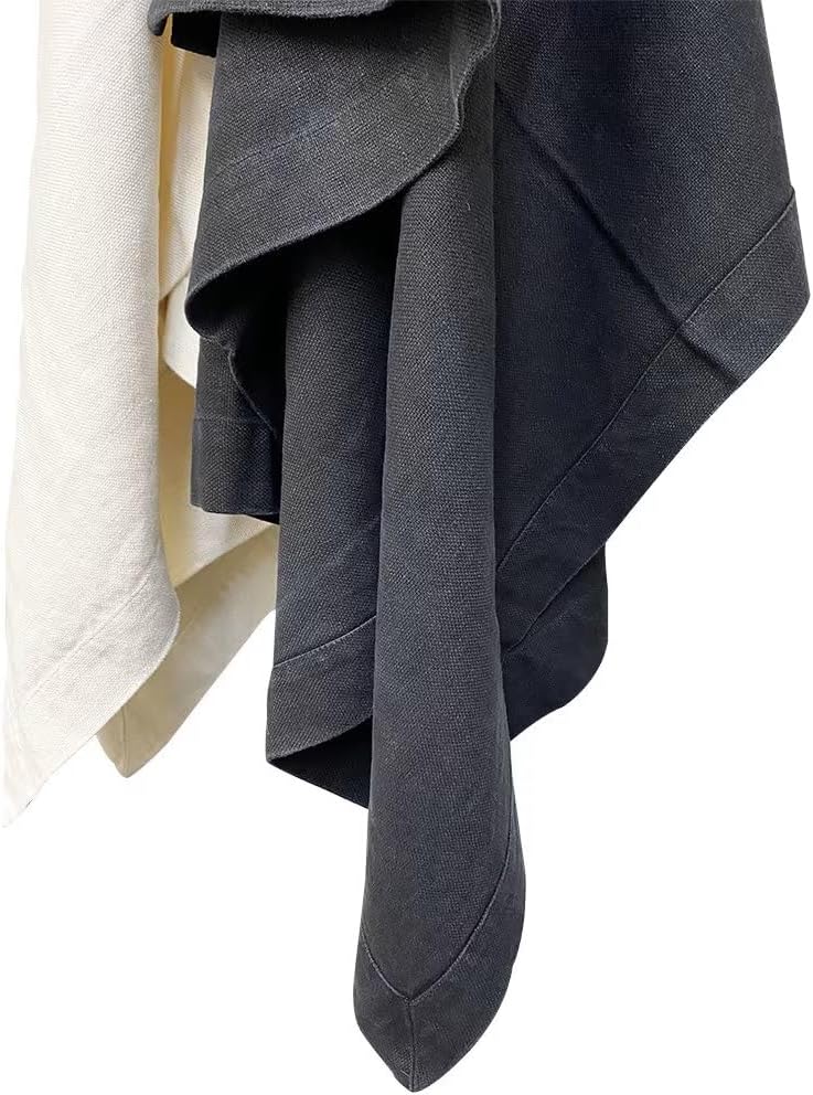 Cottana Linen Spa Towels Set - 40X68 Pasty Blue