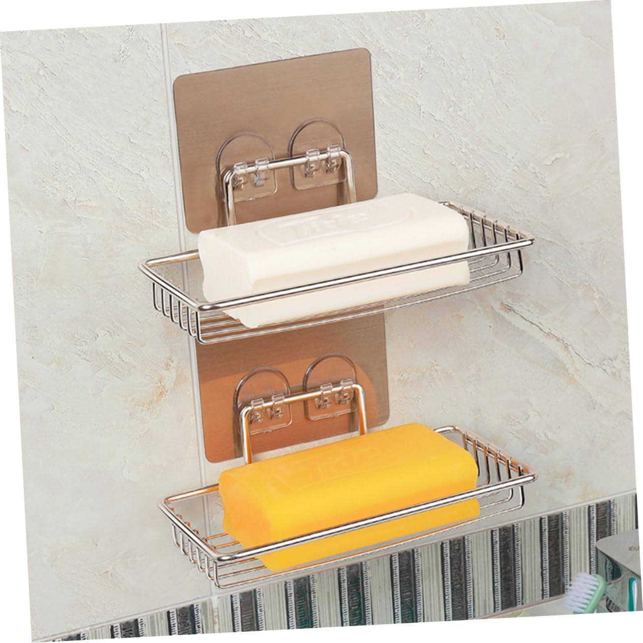 Yardenfun Wall Mounted Stainless Steel Soap Dish Holder