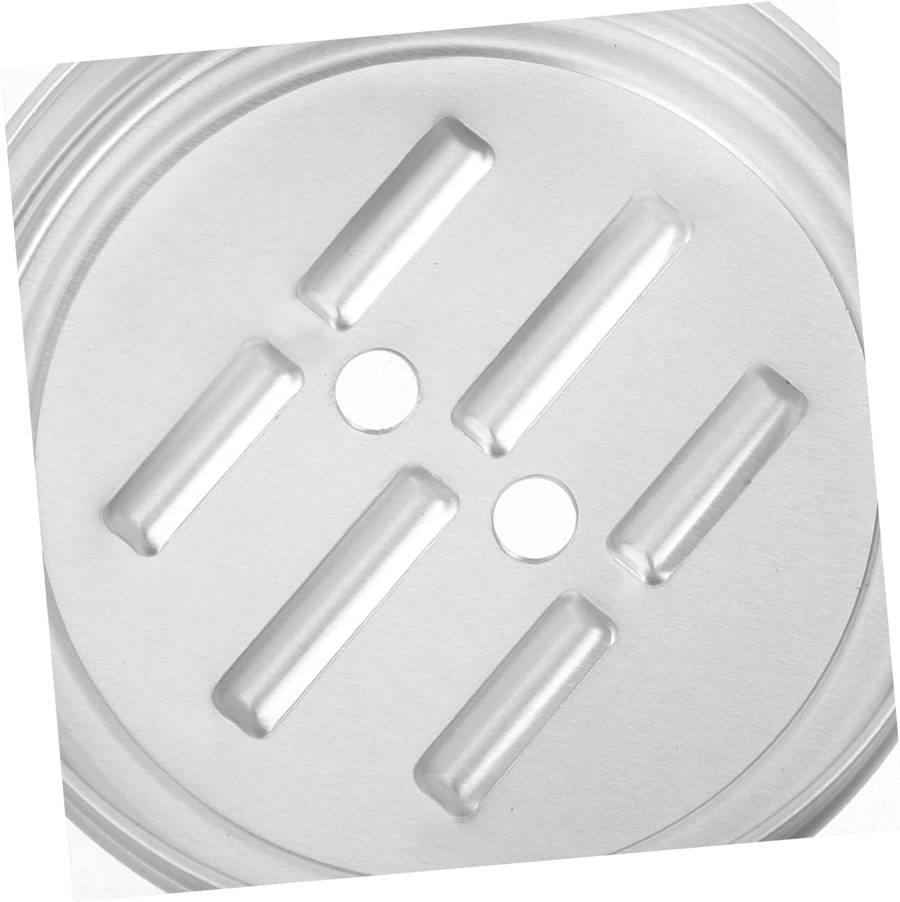 HEALEEP Portable Aluminum Soap Holder with Drainage Hole 1