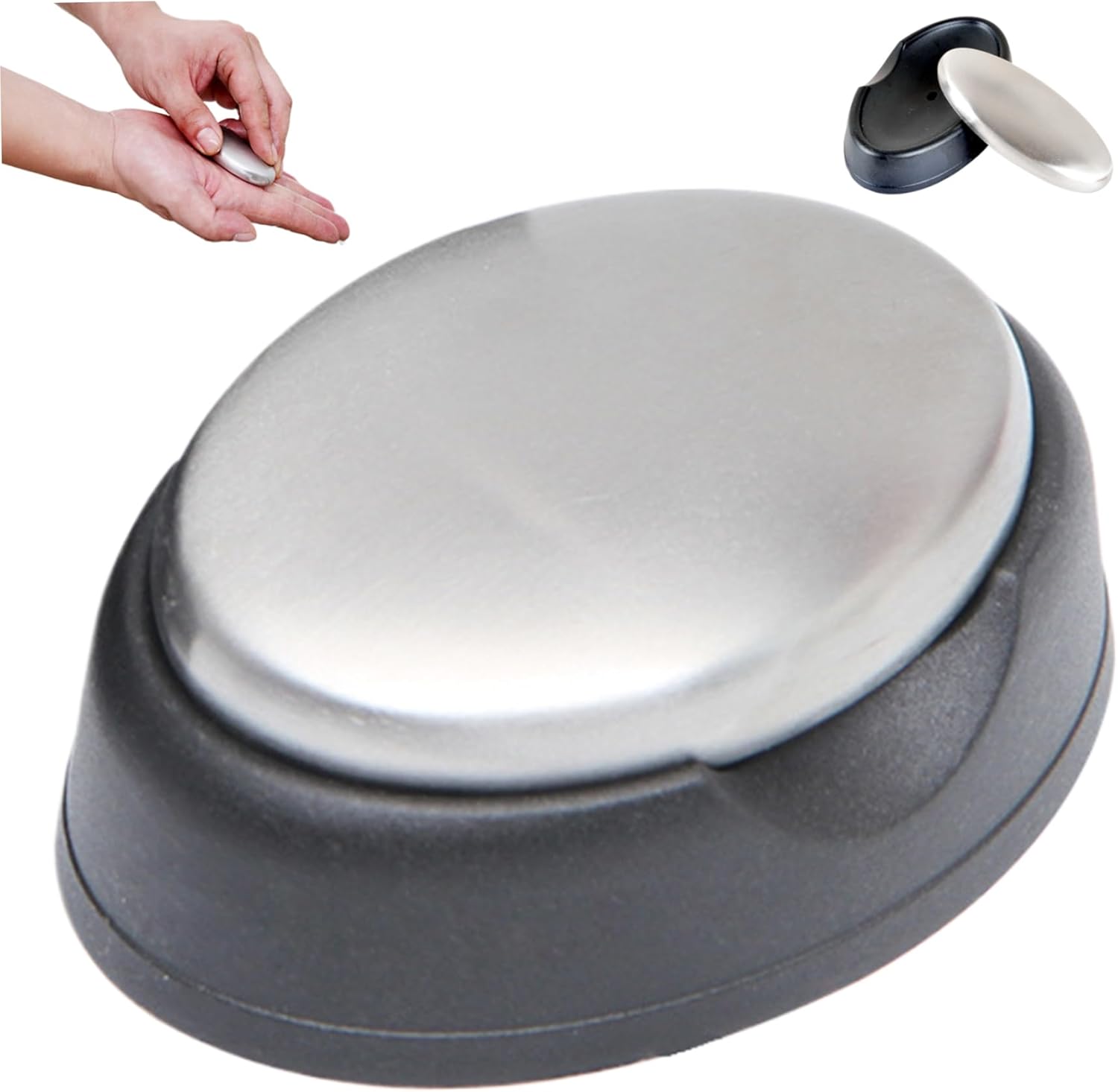 Jorzer Metal Soap Bar for Garlic Fish Deodorizer