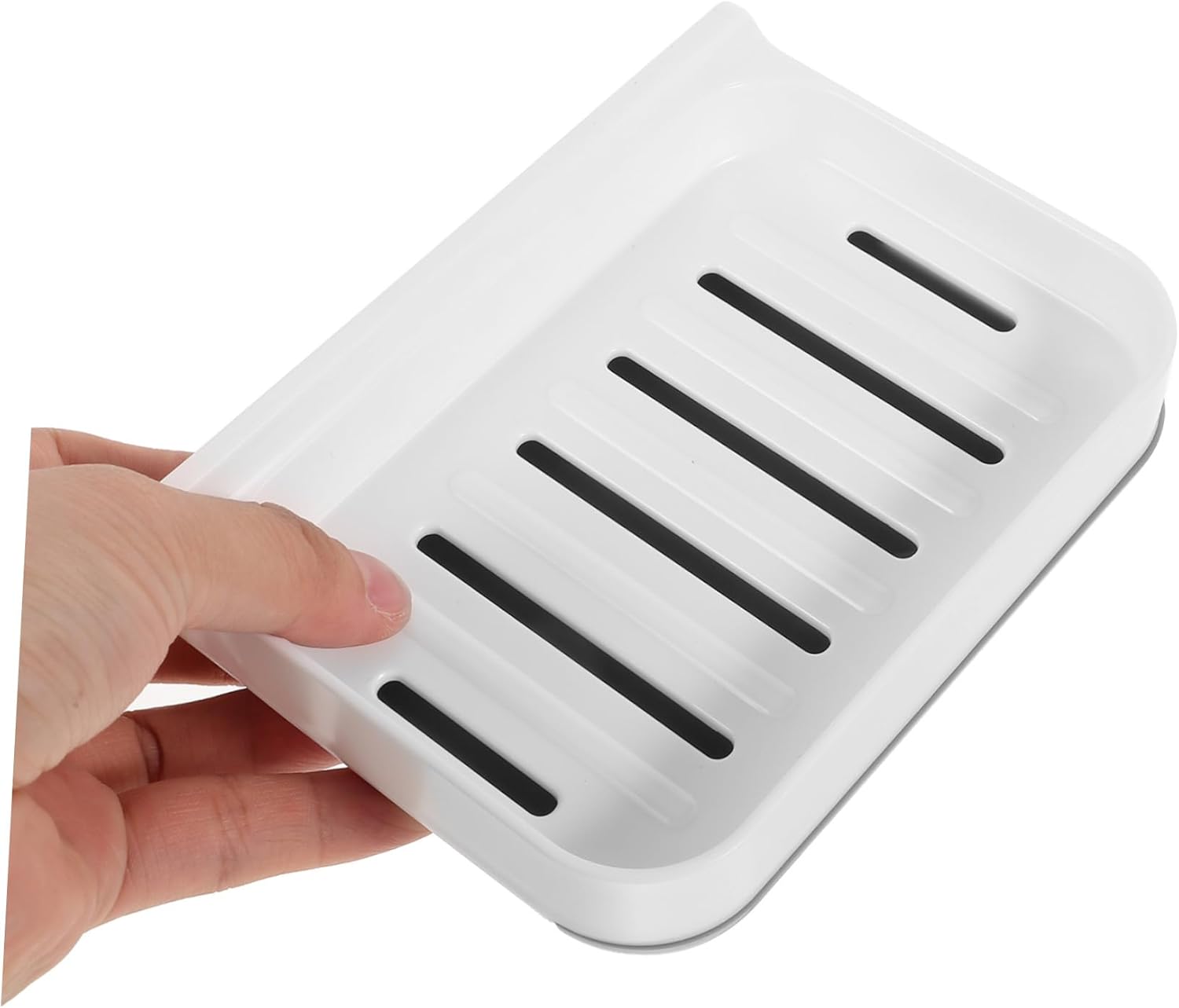 PRETYZOOM Wall Mounted Soap Dish with Drainage