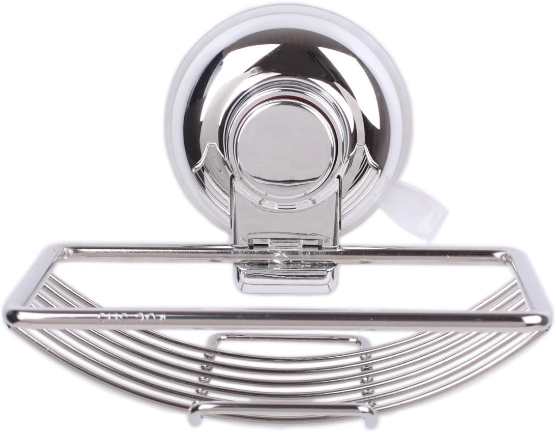 Zeta Industries Chrome Vacuum Suction Cup Holder