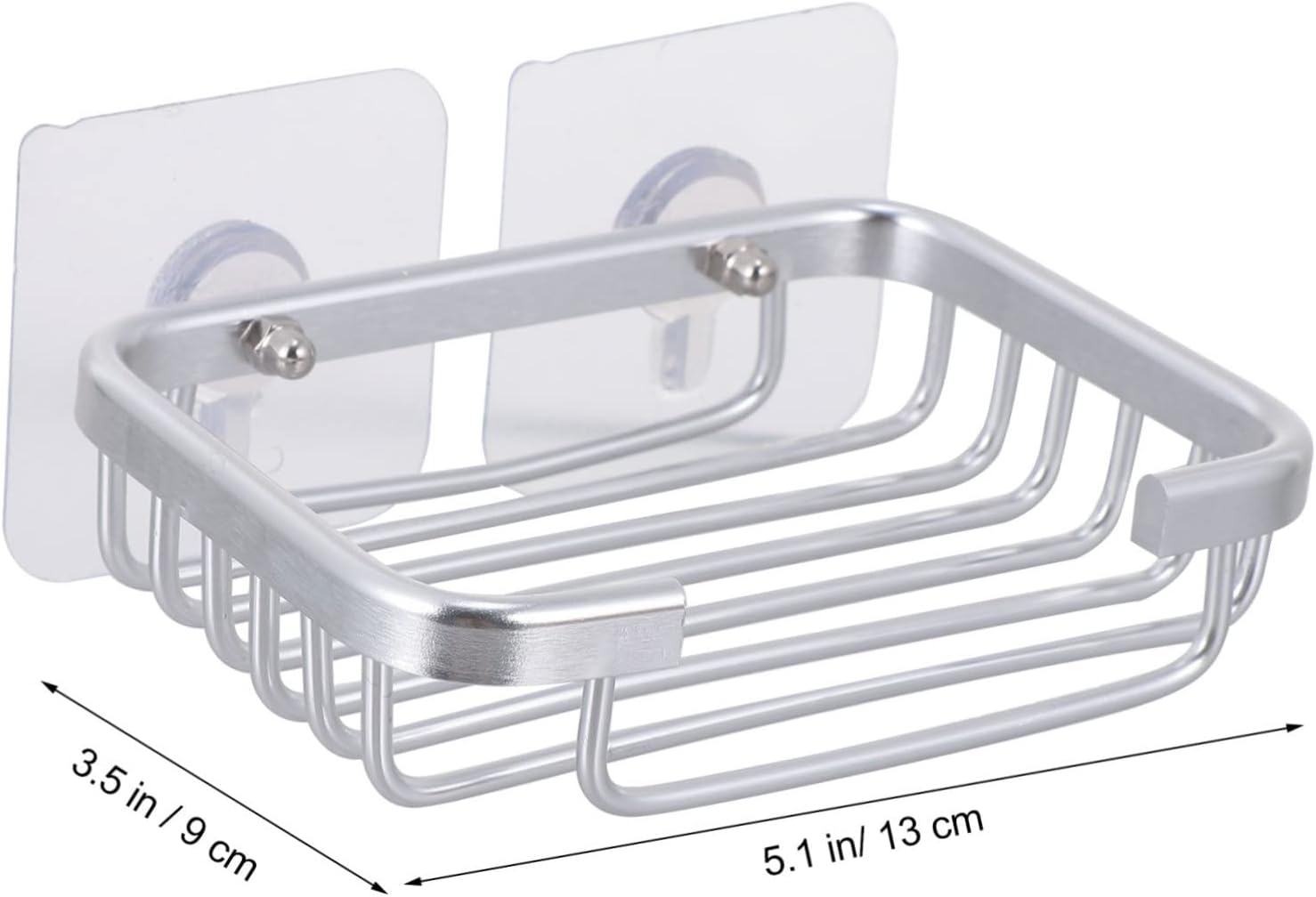 COSMEVIVI Bathroom Wall Mount Soap Dish Rustproof Drainage Holder