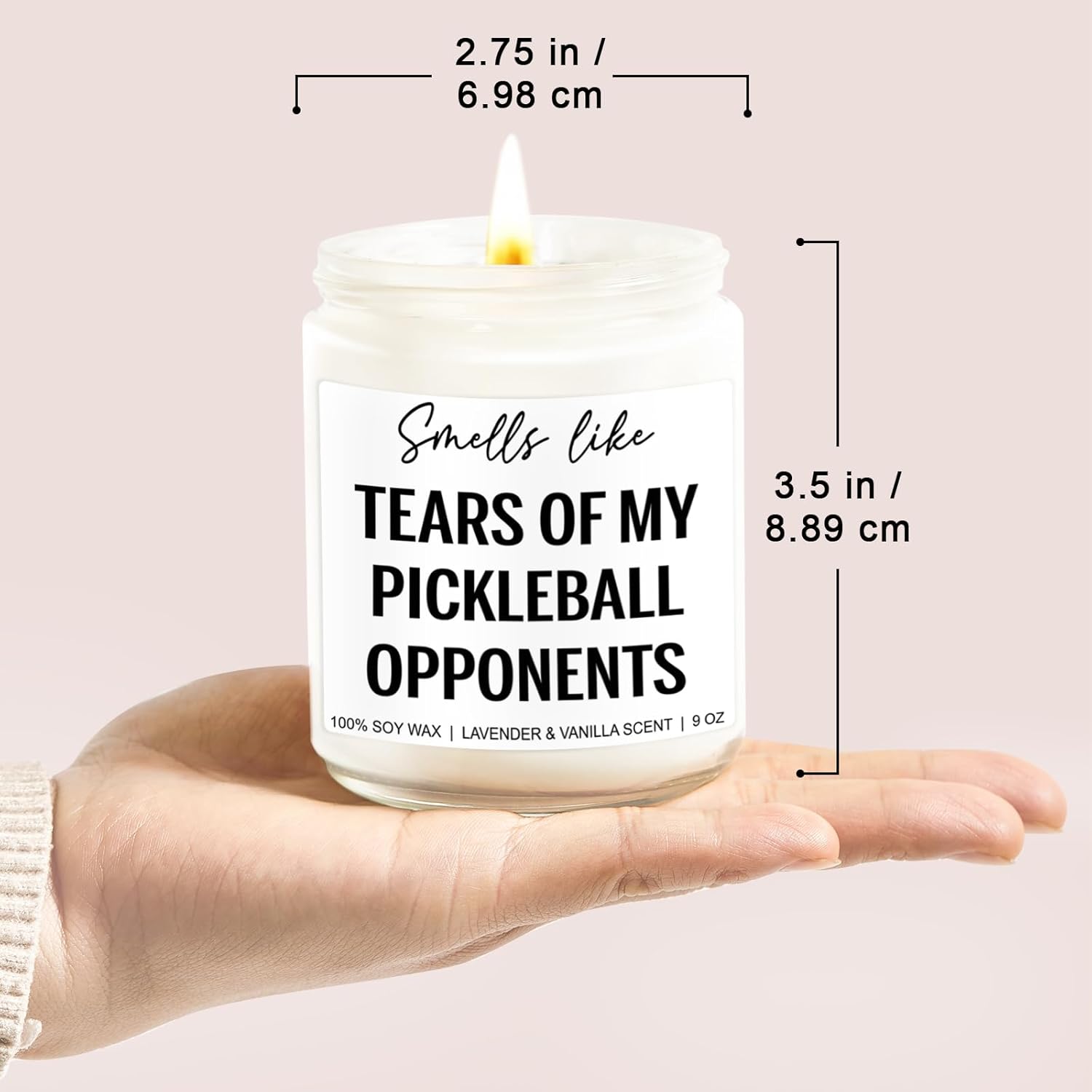 Tears of My Pickleball Opponents Candle - 9 oz 1