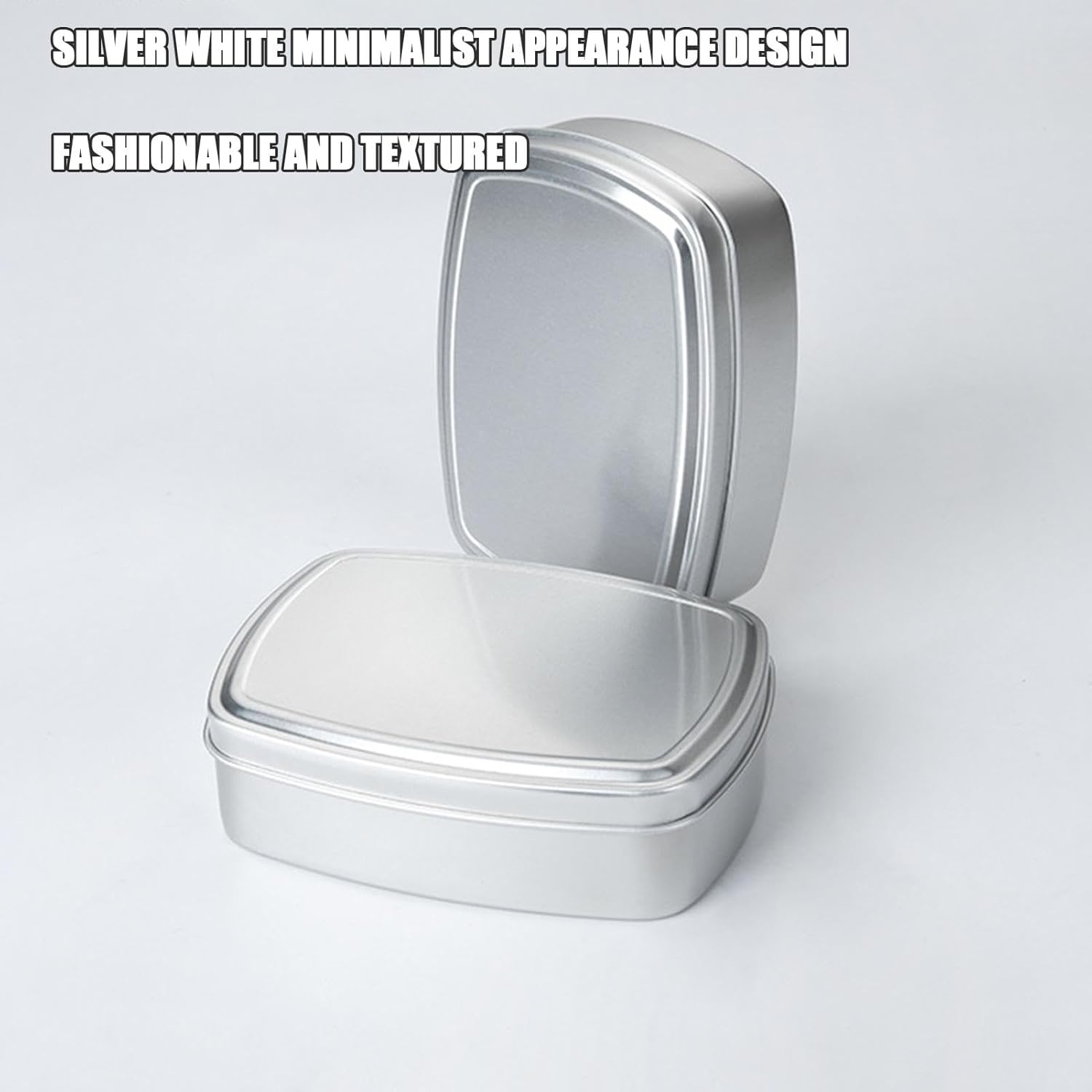 Ynnhik Aluminum Soap Dish 150ml Leakproof Travel Case