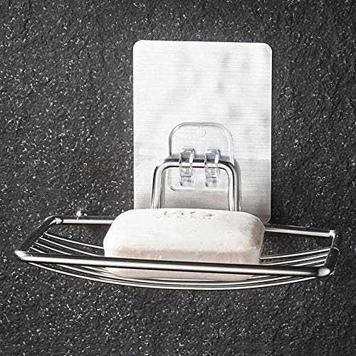 Stainless Steel Self-Adhesive Soap Holder