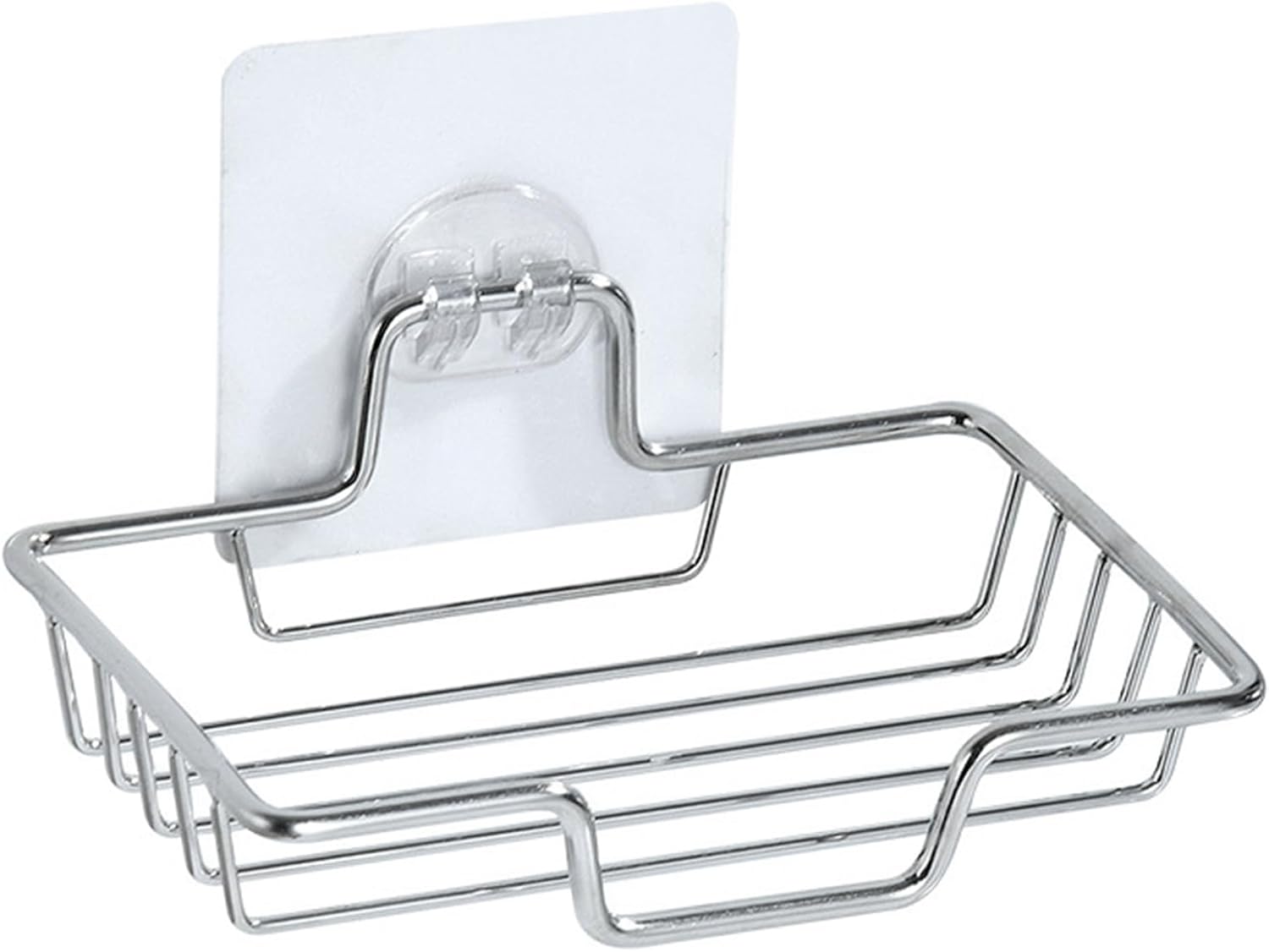 Stainless Steel Soap Dish with Anti-Rust Coating and Anti-Slip Design