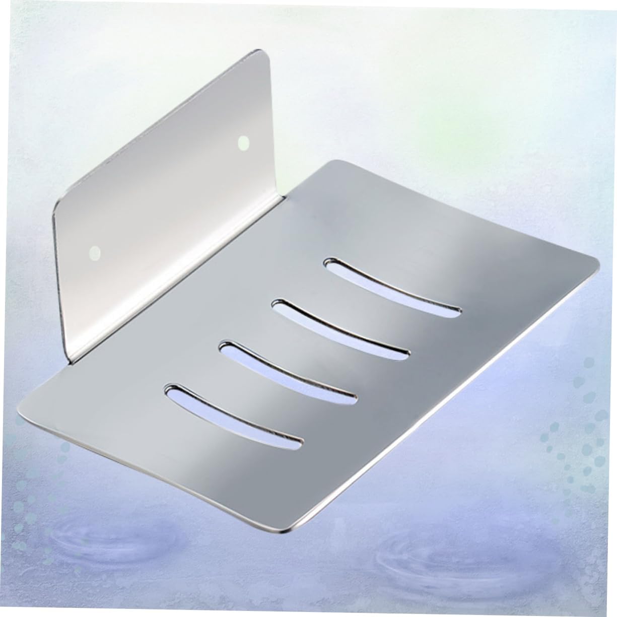 HOLIDYOYO Stainless Steel Soap Dish Holder for Bathroom Kitchen