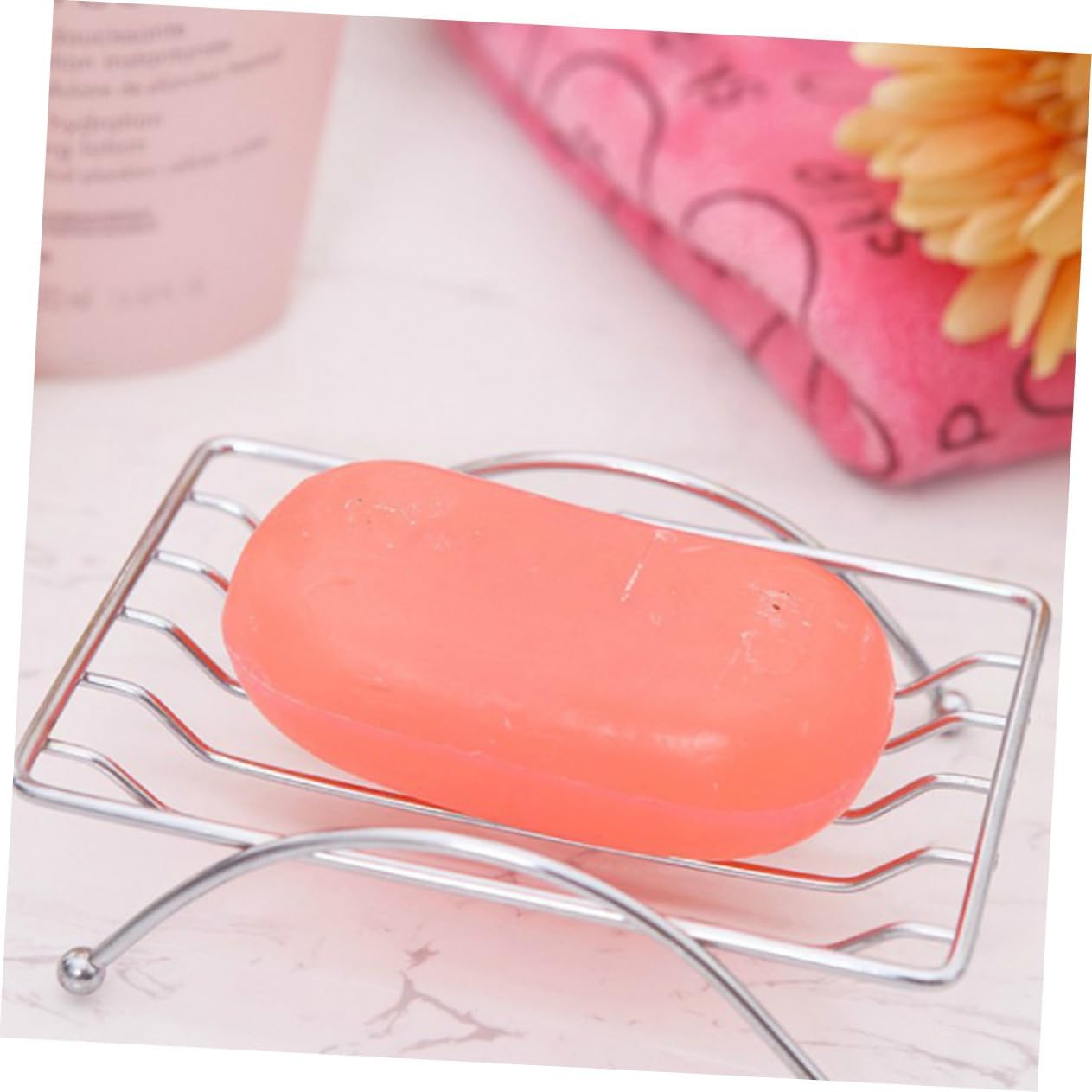Cabilock Stainless Steel Soap Dish and Drain Rack