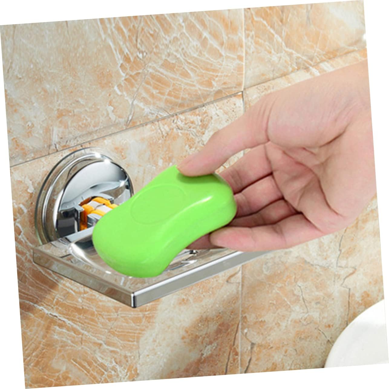HAKIDZEL Space-Saving Soap Holder for Bathroom and Kitchen 1