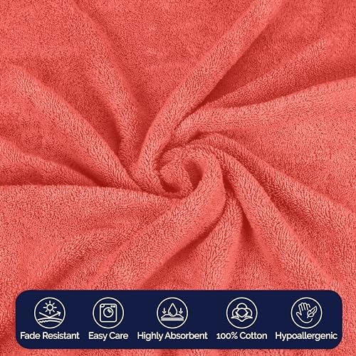 Elegant Comfort Premium Cotton Towel Set 8-Piece